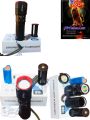 Rechargeable Multi Functional Emergency LED Charge Display X-Balog BL-2211 Imported Super Strong Telescopic zoom Torch Flashlight Laser LED Torch 2km Range 26,400 mAh Battery Power Bank and waterproof. 