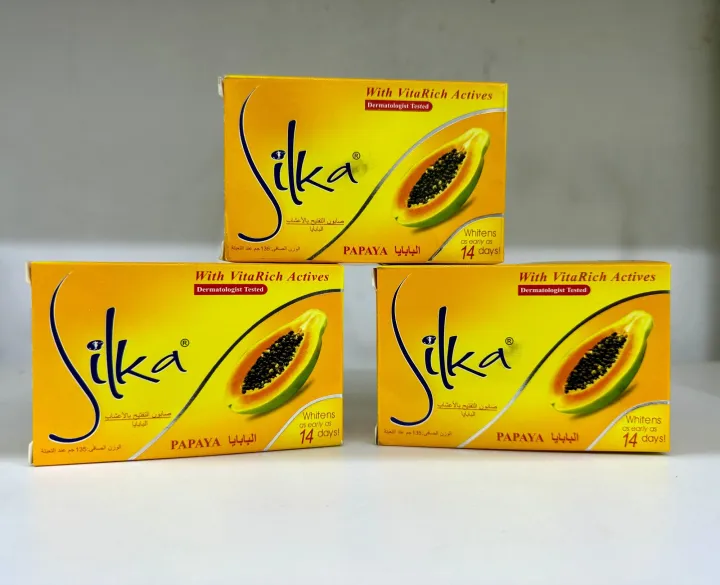 Silka%20Papaya%20Soap%20135g%20-%20Image%202