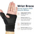 1PC Adjustable Thumb Spica Splint, Thumb Stabilizer Wrist Brace Support for Men and Women Carpal Tunnel arthritis, Tenosynovitis. 