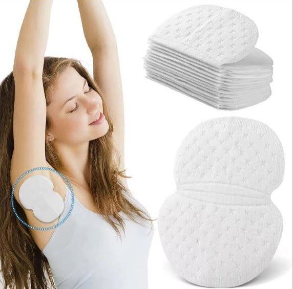 Underarm Sweat Pads, Armpit Sweat Stickers Anti-Perspiration Deodorant Shield Protector 5pcs