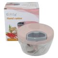 Eotia Quick Hand cutter with Sharp 3 Blade for Vegetable Chopper || Manual Food Chopper Processor for Onion Garlic Lettuce Tomato Hand Pulled Vegetable Cutter. 