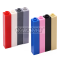 Marumine 20PCS MOC Bricks 2453 1x1x5 High Cube Classic Building Blocks City House DIY Construction Bulk Accessories Parts. 