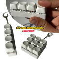 4/9-button Keyboard Keychain Shaft Tester Fidget Toy with Sound Effects Compact Size Easy Portability Comfortable Touch. 