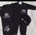Pack Of 3 Baby Rompers - Newborn Baby Inner Full Sleeves Suit - Newborn Baby Body Suits - Size newborn Multicolor. 