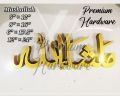 "Golden Acrylic Mashallah Wall Decor – Customizable Size, Self-Adhesive, Elegant Islamic Calligraphy Wall Art for Home, Office, Masjid | Laser Cut 3D Arabic Panel | Modern Muslim Spiritual Decoration | Islamic Gift for Eid, Ramadan, House, Room, Wedding". 