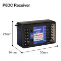 DUMBORC 2.4GHz Receiver P6F P6F(G) P6DC P6DC(G) P4FM(G) P4FM P6FP P10F P10F(G) Receiver with Gyro/without Gyro For RC Car Boat. 