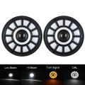 for Nissan Patrol Y60 Hummer H1&H2 Lada 4X4 7inch LED Headlight DRL For Jeep Wrangler TJ JK LJ CJ 7inch for Land Rover Defender.