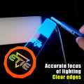 Car Window Tinting ToolsLEDHigh Brightness Warm Light Film Cutting Lamp Glass Solar Film Special Magnetic Charging Fill Light Pr. 
