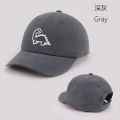 Cartoon dinosaur Baby Baseball Cap Summer Cotton Peaked Hat for Infant Boy Girl Cute Embroidered Adjustable Kid Sun Hats  ﻿. 