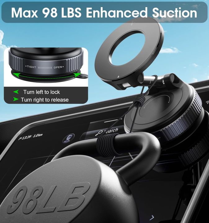 Folding%20Strong%20Magnet%20Magnetic%20Phone%20Holder%20360%C2%B0%20Rotation%20Desk%20Car%20Vacuum%20Suction%20Windshield%20Dashboard%20Mobile%20Holder%20-%20Image%203