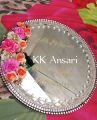 Mirror tray for engagement rings and nikah pens. nikkah accessories and nikkah gift. 
