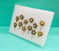 12 Pcs Antique Stylish Nose Pin For Girls/Women | Nose Pin Without Piercing. 