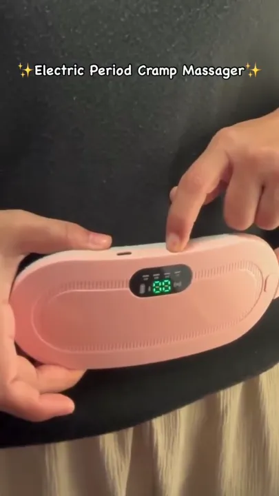 Period Pain Relief Belt - Cramp Relief Belt - Menstrual Heating Pad ...