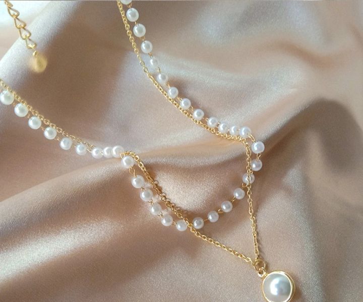 Fashion%20Beaded%20Pearl%20Necklace%20For%20Women%20Kpop%20Crystal%20Pendant%20Charm%20Pearls%20Choker%20Bead%20Necklaces%20Jewelry%20-%20Breslet%20For%20Women%20-%20Image%203