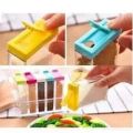 Storage Seasoning Boxes 1set 6 Psc Spice Jar Kitchen Condiment Box Acrylic Spices Storage. 