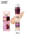 USHAS Sponge Tip Foundation Holding Concealer No Makeup Removal Waterproof Concealer 12 Colours Available. 