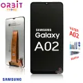 SS A02 screen for Samsung A02 LCD assembly with touch screen + touch screen. 