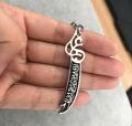 1 PCs/Top Trending Stainless steel Sterling Nacklace For Men/Women -Top Fashion Muslim Zulfikar Soward Of IMAM ALI Stainless steel Nacklace/Pandant  For Men /Women. 