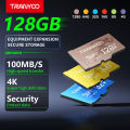 Micro SD Memory Card - TRANYOO Smart Card 100MB/s High-Speed,. 