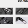 Genuine Leather KeyChain Unisex Key Bag Multifunction Organizer Wallet Holder Smart Housekeeper Car Small Key Case Keys Pouch. 