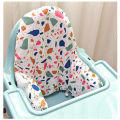 High Chair Cushion Baby Highchair Cover Pad Built-in Inflatable Cushion Feeding Chair Seat Cover Shower .
