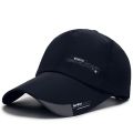 Summer Outdoor Sports Cap Quick Drying Mens Hat Fashion Line Baseball Cap Long Visor Brim Shade Snapback For Sun Hat Bone Gorras. 