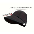 Spring and summer empty top duckbill cap women's baseball cap can hang mask outdoor sun hat thin quick drying sun hat. 