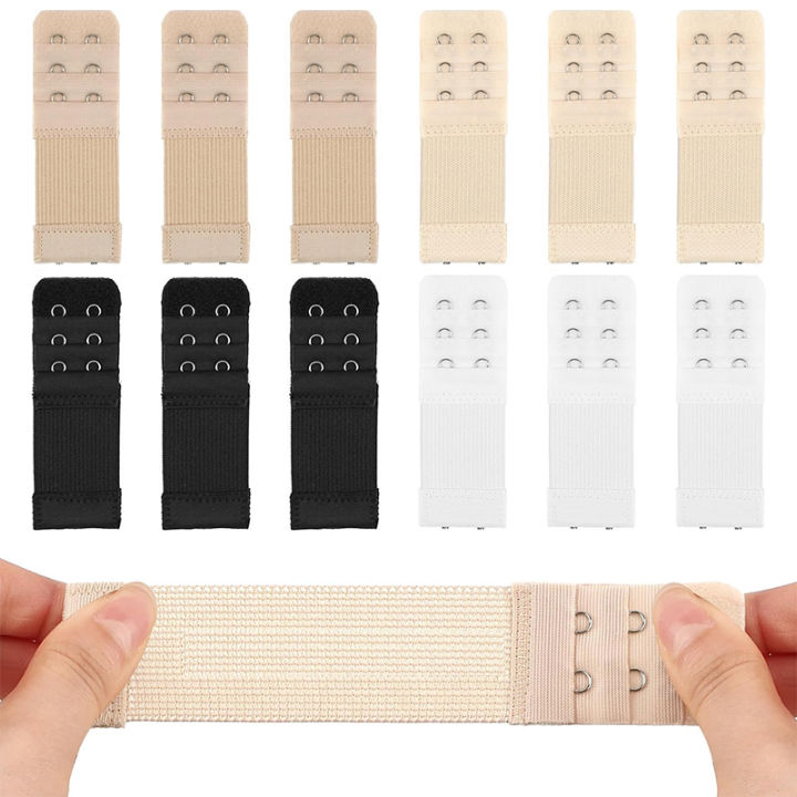 New%203%20Pcs%20Bra%20Extender%20for%20Women's%20Elastic%20Bra%20Extension%20Strap%20Hook%20Clip%20Expander%20Adjustable%20Belt%20Buckle%20Intimates%20Accessories%20-%20Image%205