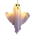 Hanging Ghosts Indoor Wall Bedroom Outdoor Party Garden Patio Front Porch Yard Scary Cute Spooky Fall Halloween Ornaments Gifts. 