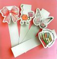 Pack of 08 cute bookmarks , aesthetic bookmarks , bookmarks for books , aesthetic stationery set. 