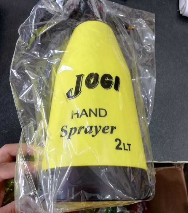 2 Litre YELLOW JOGI Pressure Sprayer Water Spray BOTTLE for Gardening & Other Uses YELLOW 🟡 COLOR