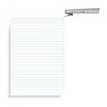 Full scape paper - Full scape sheets - Loose sheets - pack of 50, 100 and 200 narrow line sheets. 