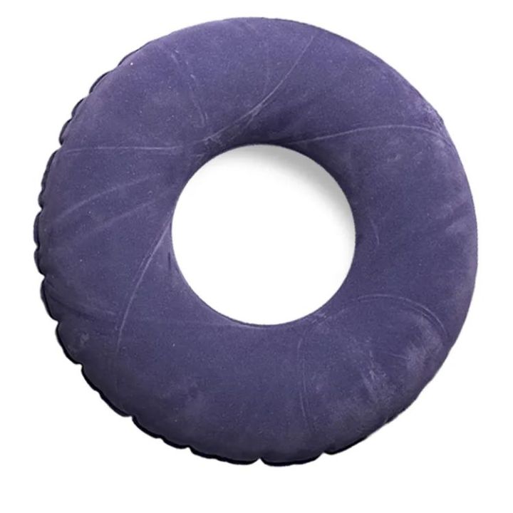 Air Cushion-Ring Round Inflatable Donut Air Ring Cushion for Piles Tailbone Pain Relief.