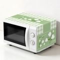 Flower Microwave Dust Cover 35x85cm Polyester Oven Dust Cover Machine Protector For Home Kitchen Dining Room Appliance Cover. 