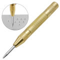 Automatic Center Punch Automatic Metal Punch Tool Woodworking Tools Loaded Marker Wood Chisel Joinery Carpenter Tool. 