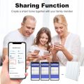 Tuya Zigbee Smart Light Switch Push Button With Neutral Wire optional Smart Life APP Remote Control Works With Alexa  Home lightify. 