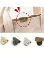 8-Piece bag snap accessories magnetic buckle, bag snap hidden button seam-free button snap.