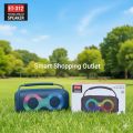ET-312 Bluetooth, AUX, USB, SD Card & FM Radio Supported Hi-Fi Sound Colorful RGB Lighting Party Bass Speaker. 