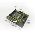 MUCAI X99-P4X1 Motherboard LGA 2011-3 Kit Set With DDR4 16GB(2*8GB) 2666MHz RAM Memory And Intel Xeon E5 2630 V4 CPU Processor. 