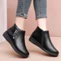 Women's Winter Warm Boot Waterproof Warm Ankle Booties Rain Boots for Halloween Thanksgiving Christmas Gifts. 