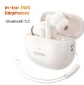 Toocki J58 TWS Wireless Bluetooth Earphones Bluetooth 5.3 in Ear Sports Earbuds Touch Control Waterproof Headset With Mic. 