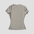 Sports Sets Fitness Hip-lifting Tight Top Short Sleeve Running Workout Gym Shorts Tracksuits For Women Breathable Sports Suits. 