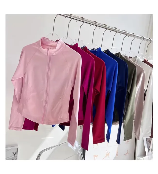 Woman's%20Sports%20Jacket%20Zip%20Up%20Gym%20Clothes%20Long%20Sleeve%20Workout%20Seamless%20Top%20Speed%20Activewear%20Yoga%20Pilates%20Running%20Coats%20-%20Image%202