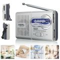 BC-R119 AM FM Radio Emergency AM FM 2 AA Battery Operated Portable Radio Stereo Sound Best Reception For Elder Home. 