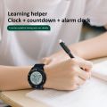 Digital Sport Stopwatch Multifunction Soccer Referee Timer Chronometer LCD Backlight 100 Group Memory Profession Athletic Watch.