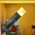 Minecraft Brownstone Torch Lamp Figure 4 Colors Bedroom Decorative Light LED Night Light USB Charging with Buckle Kids Toy Gift. 