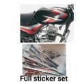 Full sticker set for bajaj ct100 bike 2018,2019. 