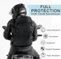 Fully Rain Bag Cover Waterproof Bag Cover for Rain Elastic Adjustable Rain Cover for Trekking Bags,School Bag Cover and Luggage. 