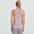 Women's Quick Dry Athletic Tank Top Summer Cold Shoulder U Neck Cross Front Yoga Cover Up Gym Wear Training Fitness Sleeveless. 