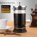 350-1000ml French Press Coffee Pot Stainless Steel Glass Coffee Maker Heat Resistant Borosilicate Glass Tea Pot Cafe Percolator. 